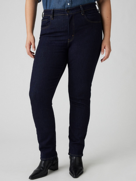 Levi's Женские Джинсы Индиго 724 Straight [10]