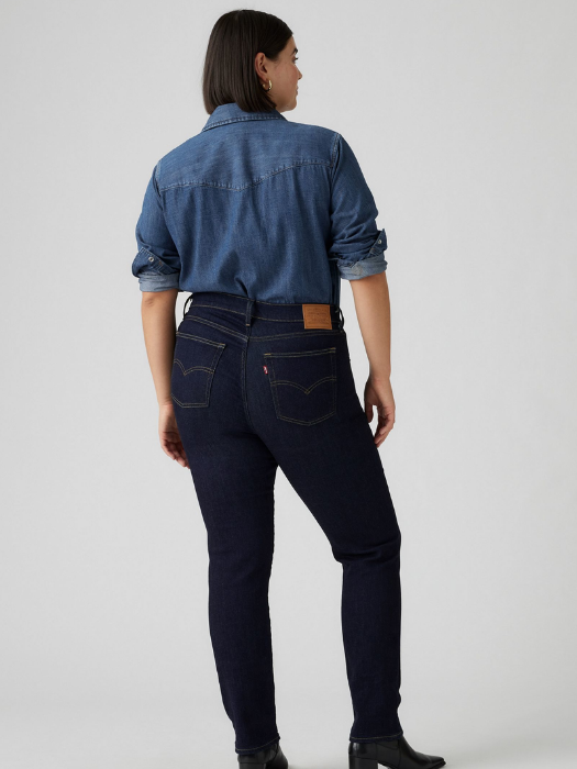 Levi's Женские Джинсы Индиго 724 Straight [9]