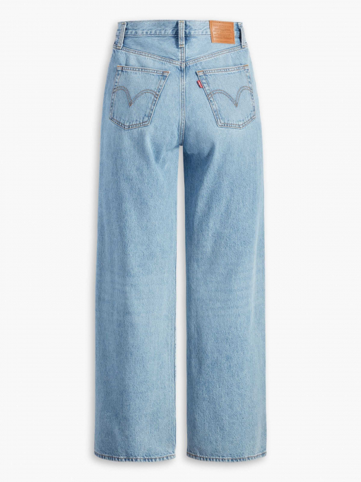 Levi's Женские Джинсы Светло-Синие Ribcage Wide Leg Wide Leg [6]