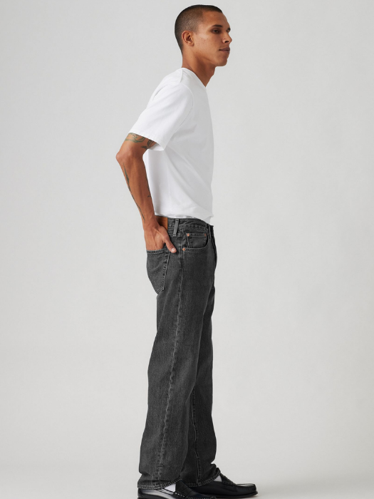 Levi's Мужские Джинсы Тёмные Серые 501 Regular [2]