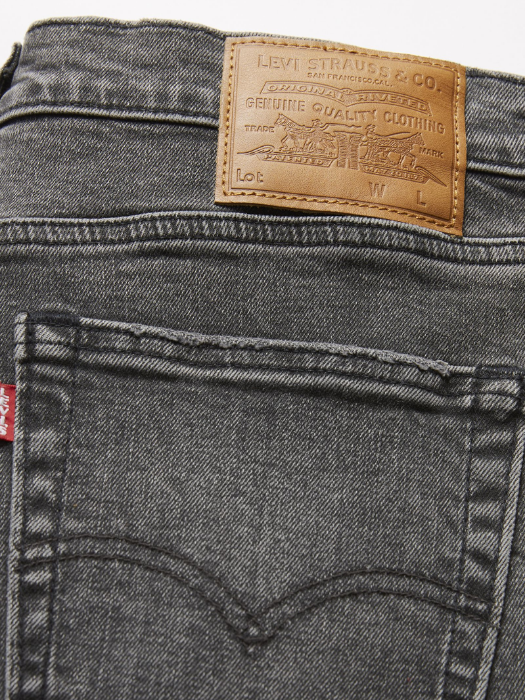 Levi's Blugi Gri Inchis 514 Straight Barbati [6]