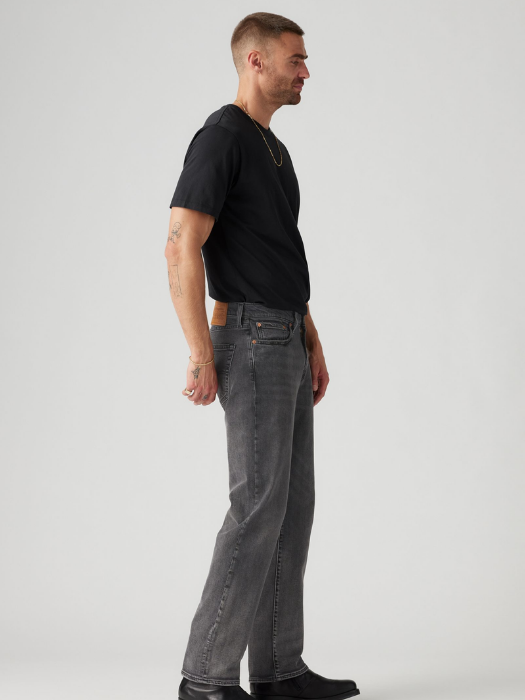 Levi's Blugi Gri Inchis 514 Straight Barbati [2]