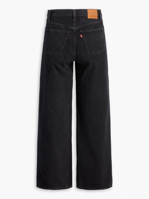 Levi's Blugi Gri Inchis Ribcage Wide Leg Ribcage Femei [7]