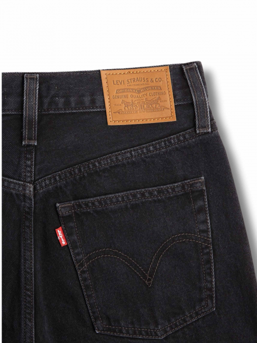 Levi's Женские Джинсы Тёмные Серые Ribcage Wide Leg Ribcage [5]