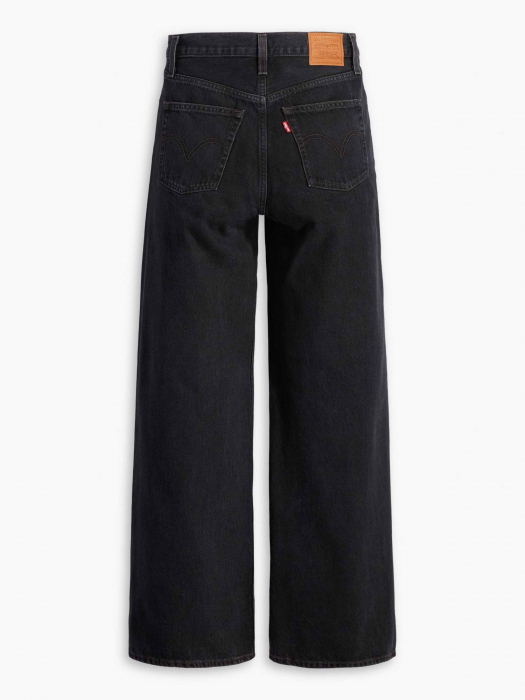 Levi's Blugi Gri Inchis Ribcage Wide Leg Ribcage Femei [7]