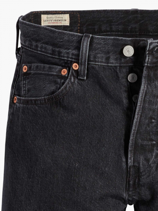 Levi's Blugi Gri Inchis 501 Regular Barbati [5]