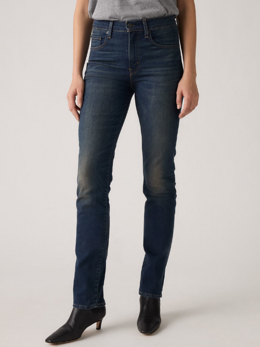 Levi's Blugi Navy 724 Straight Femei [5]