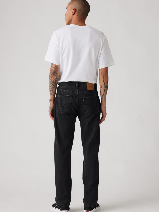Levi's Blugi Gri Inchis 555 Relaxed Straight Barbati [4]