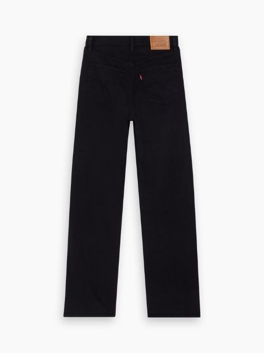 Levi's Blugi Negri Ribcage Full Length Straight Femei [9]