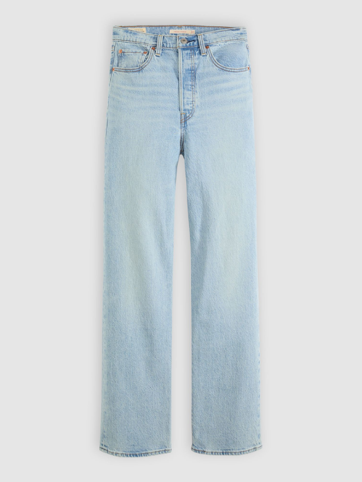 Levi's Blugi Albastri RIBCAGE Straight Femei [7]