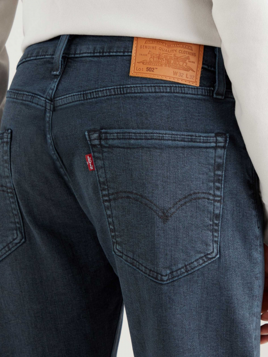 Levi's Blugi Navy 502 Tapered Barbati [4]