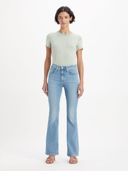 Levi's Blugi Albastri Deschisi 726 Flare Femei [2]