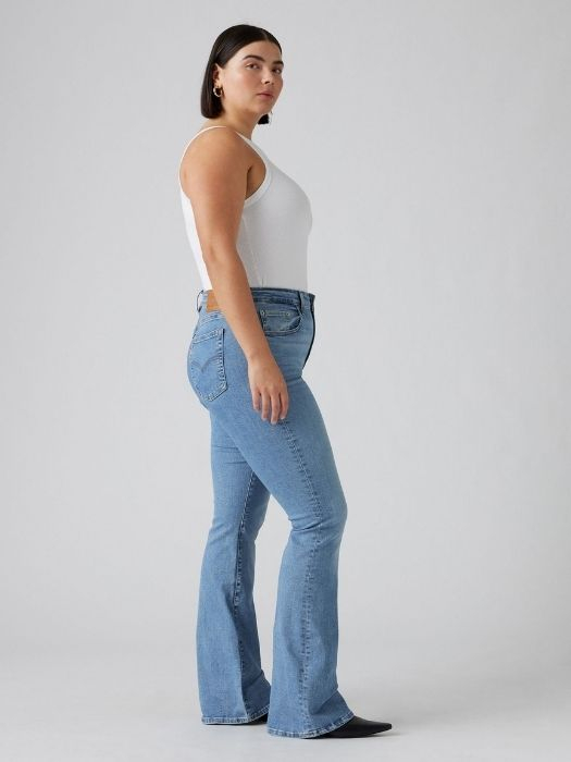 Levi's Blugi Albastri Deschisi 726 Flare Femei [9]