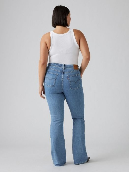 Levi's Blugi Albastri Deschisi 726 Flare Femei [6]
