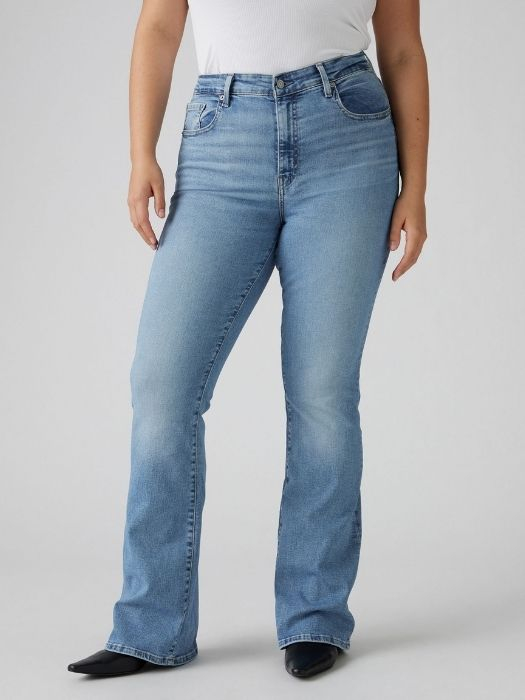 Levi's Blugi Albastri Deschisi 726 Flare Femei [3]