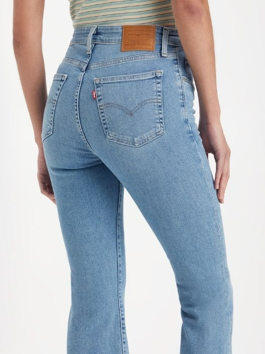 Levi's Blugi Albastri Deschisi 726 Flare Femei [11]