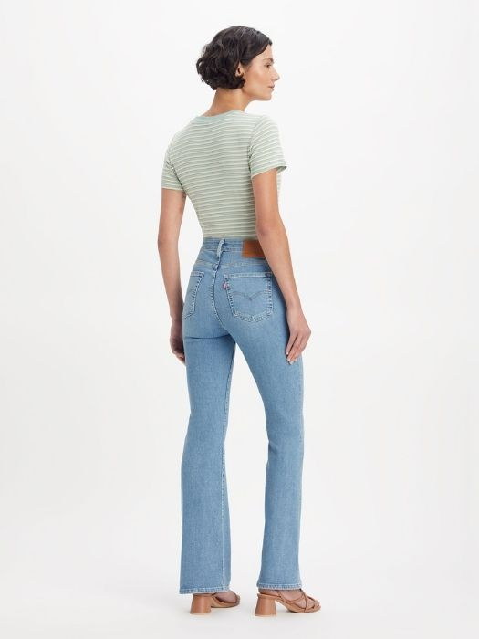 Levi's Blugi Albastri Deschisi 726 Flare Femei [5]