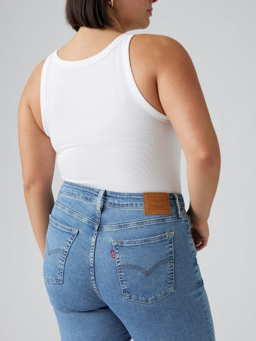 Levi's Blugi Albastri Deschisi 726 Flare Femei [12]