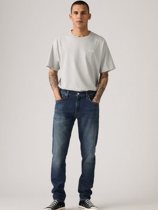 Levi's Мужские Джинсы Синие 512 Slim Taper [1]