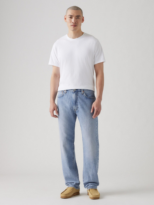 Levi's Мужские Джинсы Синие 555 Relaxed Straight [1]