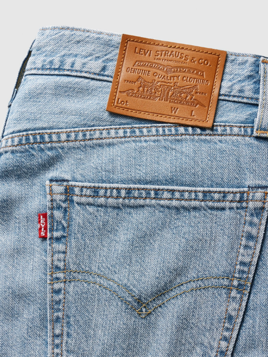 Levi's Мужские Джинсы Синие 555 Relaxed Straight [7]