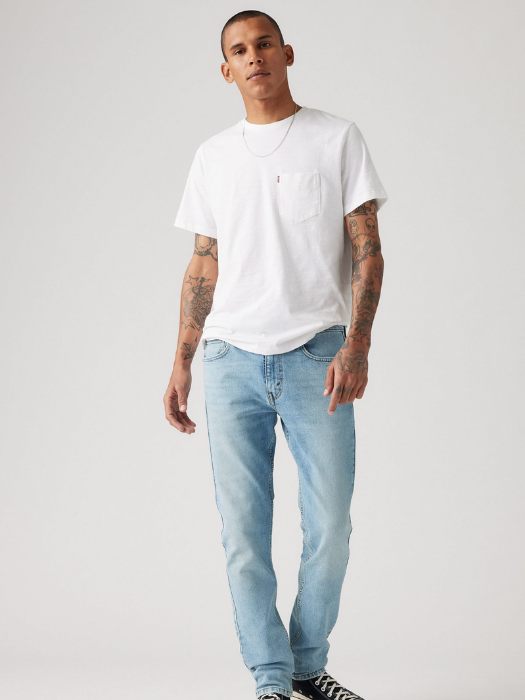 Levi's Blugi Albastri Deschisi 511 Slim Barbati [3]