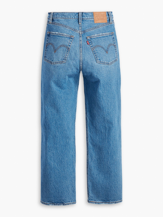 Levi's Женские Джинсы Синие RIBCAGE Straight [6]