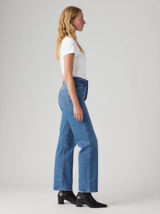 Levi's Женские Джинсы Синие RIBCAGE Straight [2]