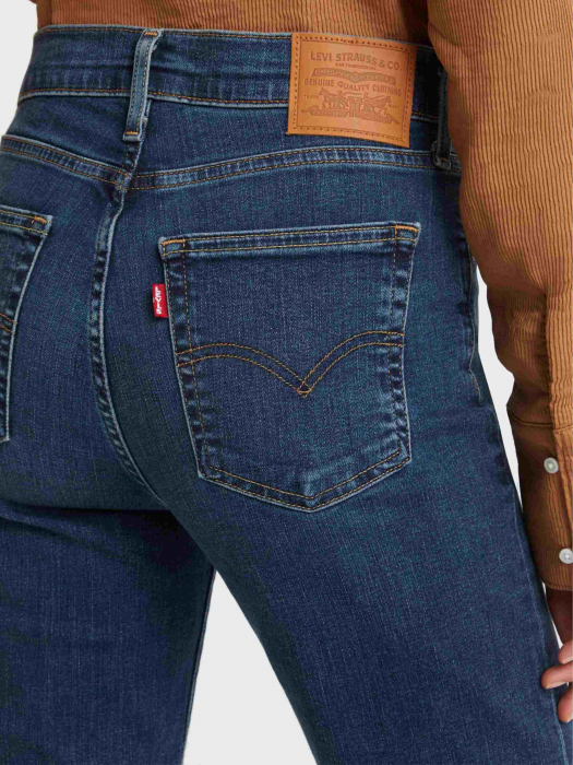 Levi's Женские Джинсы Темно-Синие 724 Straight [4]