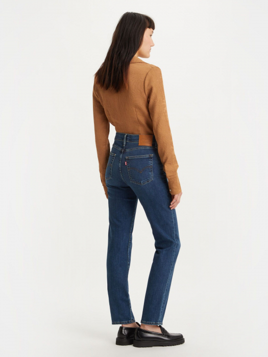 Levi's Женские Джинсы Темно-Синие 724 Straight [2]