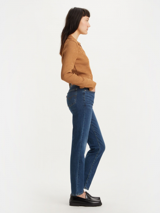 Levi's Женские Джинсы Темно-Синие 724 Straight [3]
