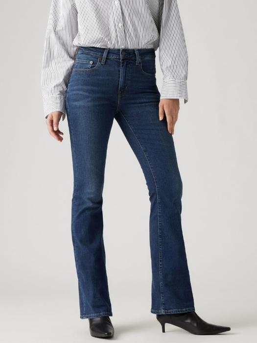 Levi's Blugi Albastri 725 Bootcut Femei [9]