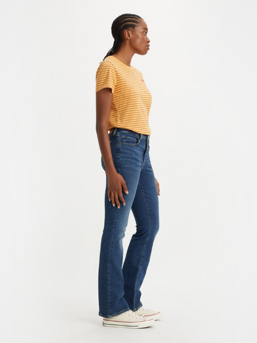 Levi's Blugi Albastri 725 Bootcut Femei [12]