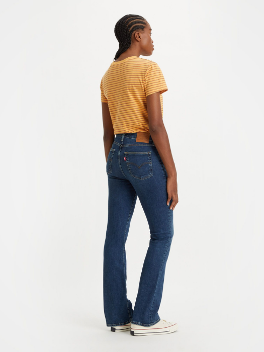 Levi's Blugi Albastri 725 Bootcut Femei [13]