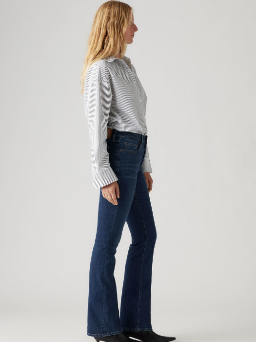 Levi's Blugi Albastri 725 Bootcut Femei [6]