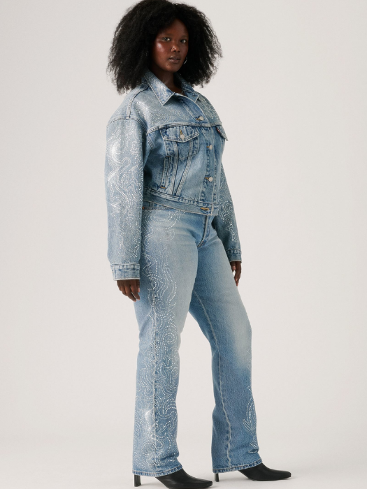 Levi's Blugi Denim Venom Curve 501 Curve Straight Femei [2]