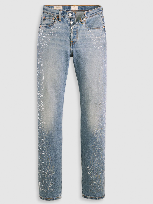 Levi's Blugi Denim Venom Curve 501 Curve Straight Femei [6]