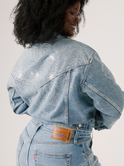 Levi's Blugi Denim Venom Curve 501 Curve Straight Femei [5]