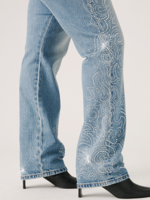 Levi's Blugi Denim Venom Curve 501 Curve Straight Femei [7]