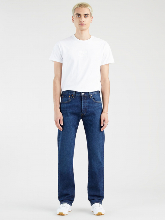 Levi's Blugi Albastri 501 Regular Barbati [1]