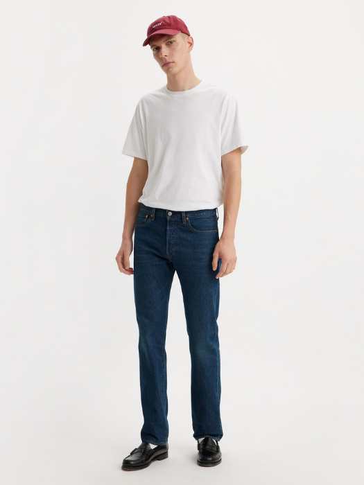 Levi's Мужские Джинсы Синие 501 Regular [2]