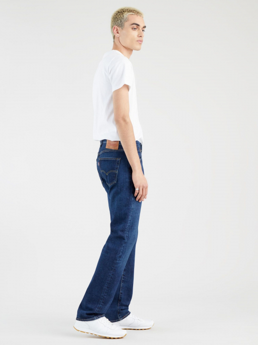 Levi's Blugi Albastri 501 Regular Barbati [3]