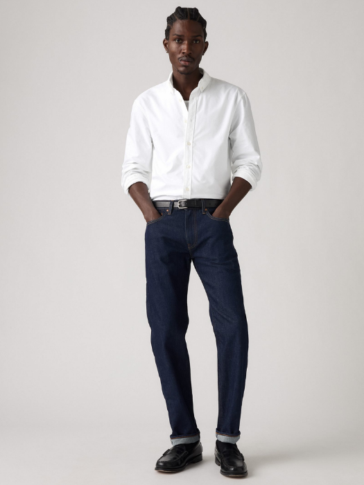 Levi's Blugi Dont Be So Rigid Selvedge 502 Tapered Barbati [1]