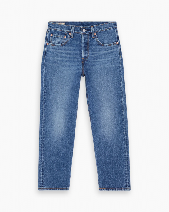 Levi's Женские Джинсы Синие 501 CROP Straight [6]