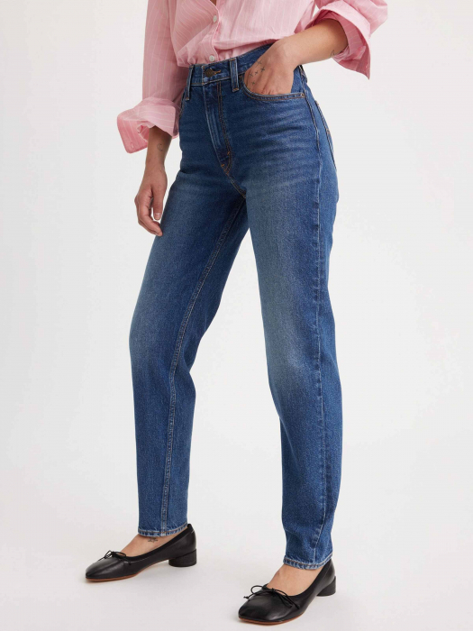 Levi's Женские Джинсы Темно-Синие 80S MOM Tapered [4]