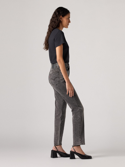 Levi's Blugi Gri Deschis 724 Straight Femei [3]