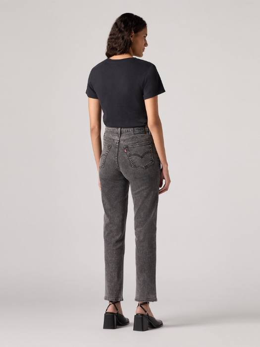 Levi's Blugi Gri Deschis 724 Straight Femei [2]