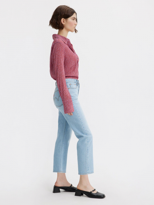 Levi's Женские Джинсы Светло-Синие Wedgie Straight Straight [4]