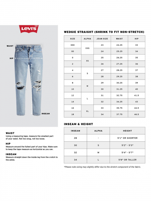 Levi's Женские Джинсы Светло-Синие Wedgie Straight Straight [2]