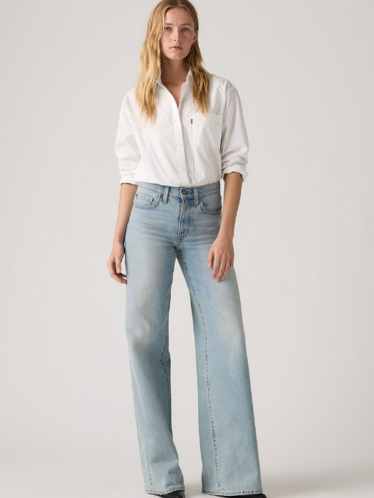 Levi's Blugi Albastri 728 Slim Femei [1]